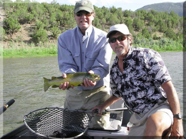 Guide Josey Haskins and client Kim Marks